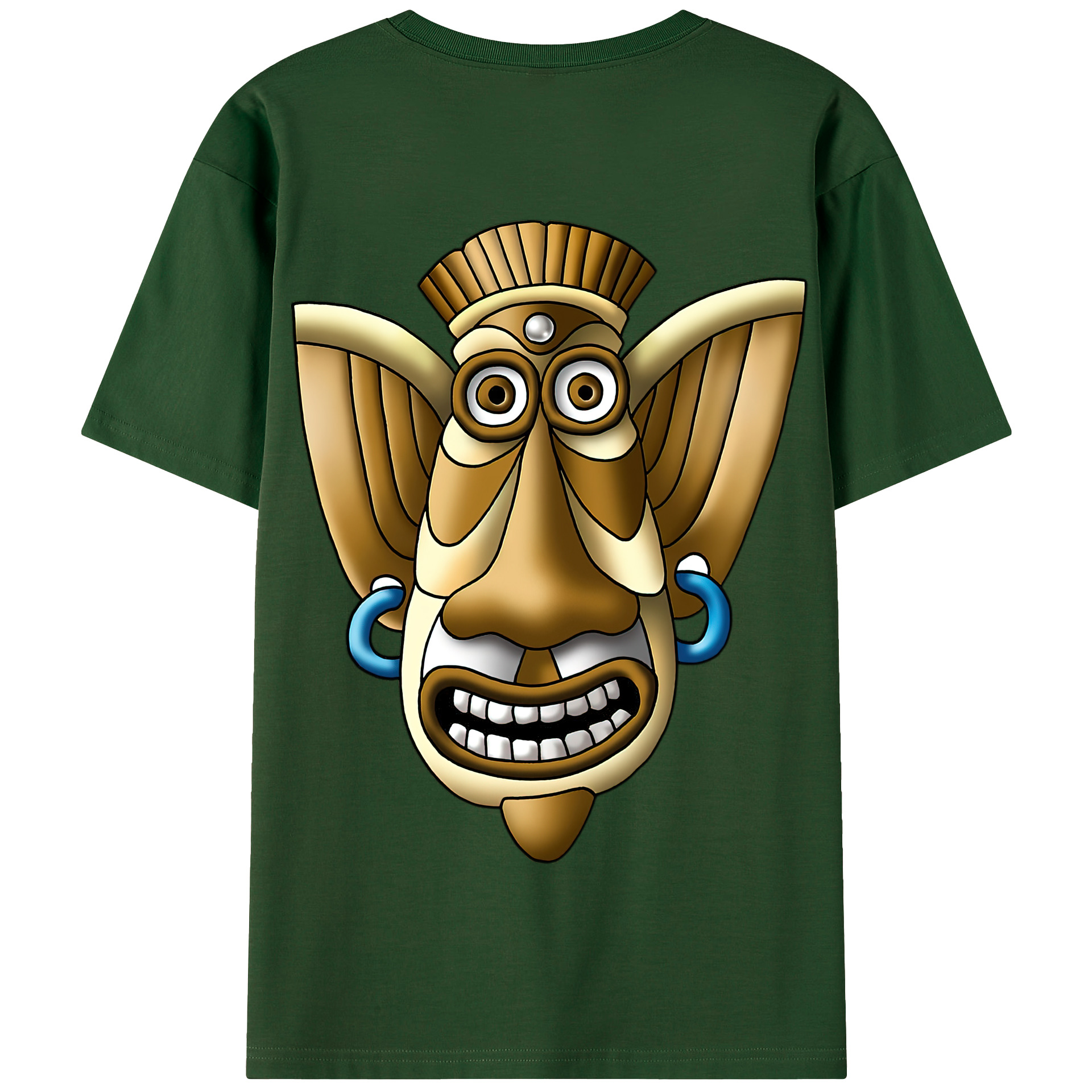 （画像用） ドラゴンクエスト Doragon Kuesuto Dragon Quest 綿100％半袖Tシャツ（背面プリント）